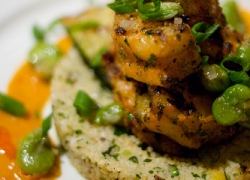 Recetas: Gambas al Piri-Piri con Cuscús